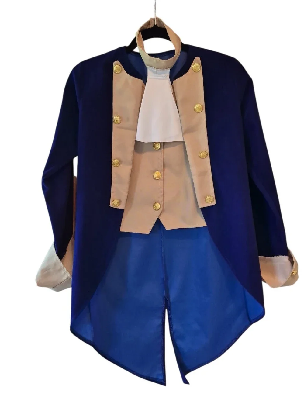 Kids Costume George Washington Complete Costume Boy Founding Father Outfit